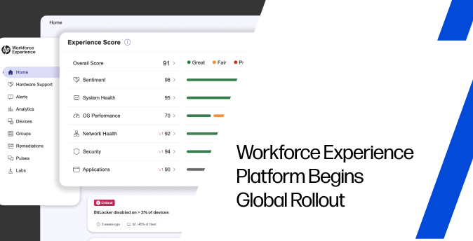 HP Workforce Experience Platform Begins Global Rollout
