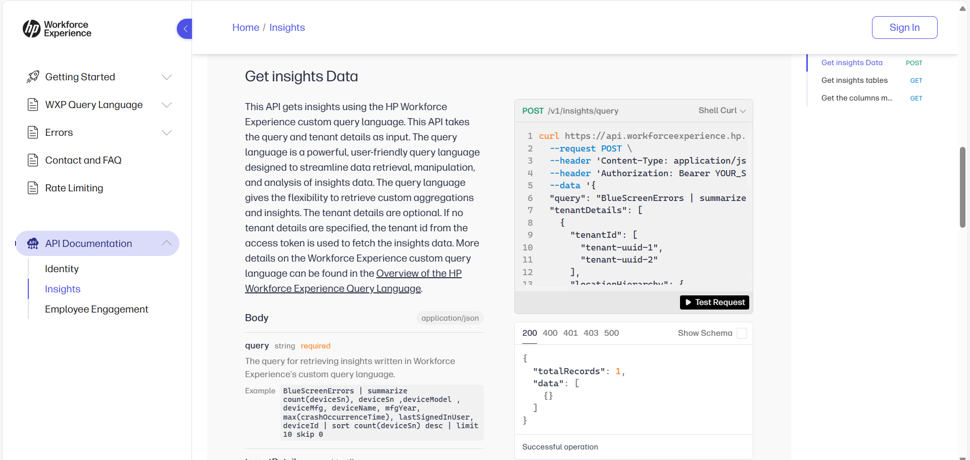 WXP Developer Portal