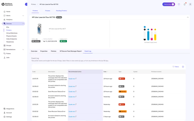 Print Capabilities Tour