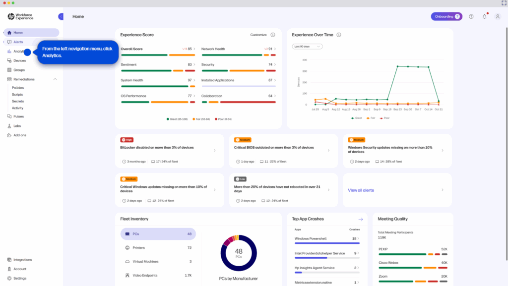 Favorites and Report Scheduling demo