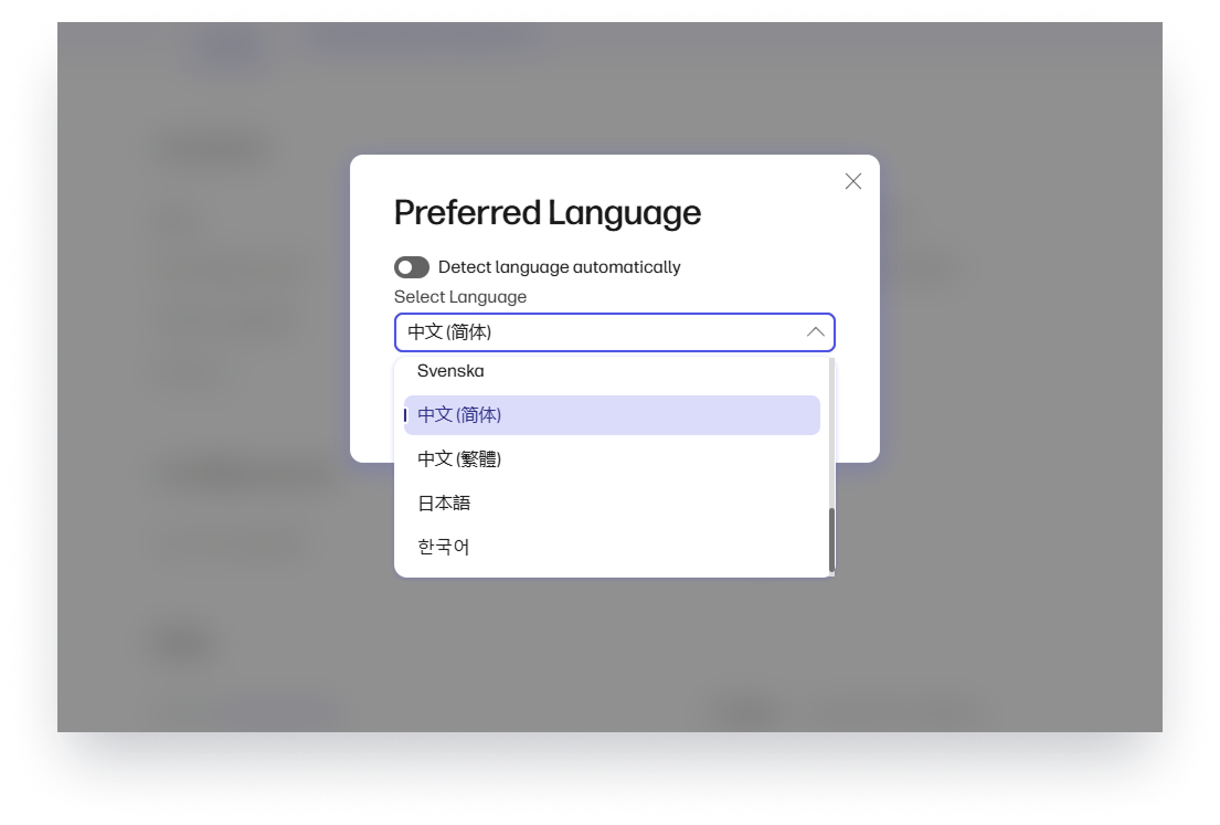 Internationalization