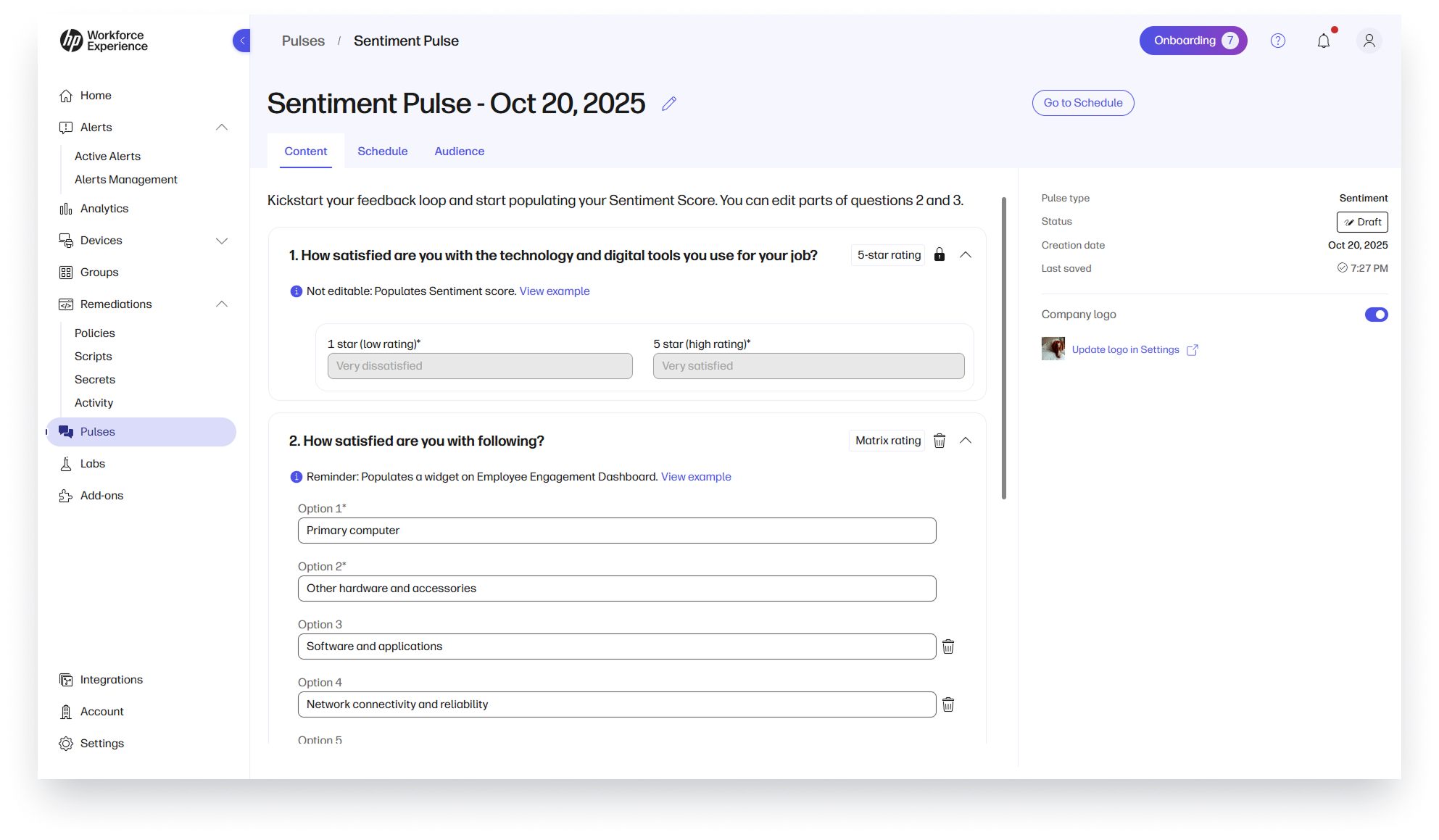 Sentiment Pulse Enhancements