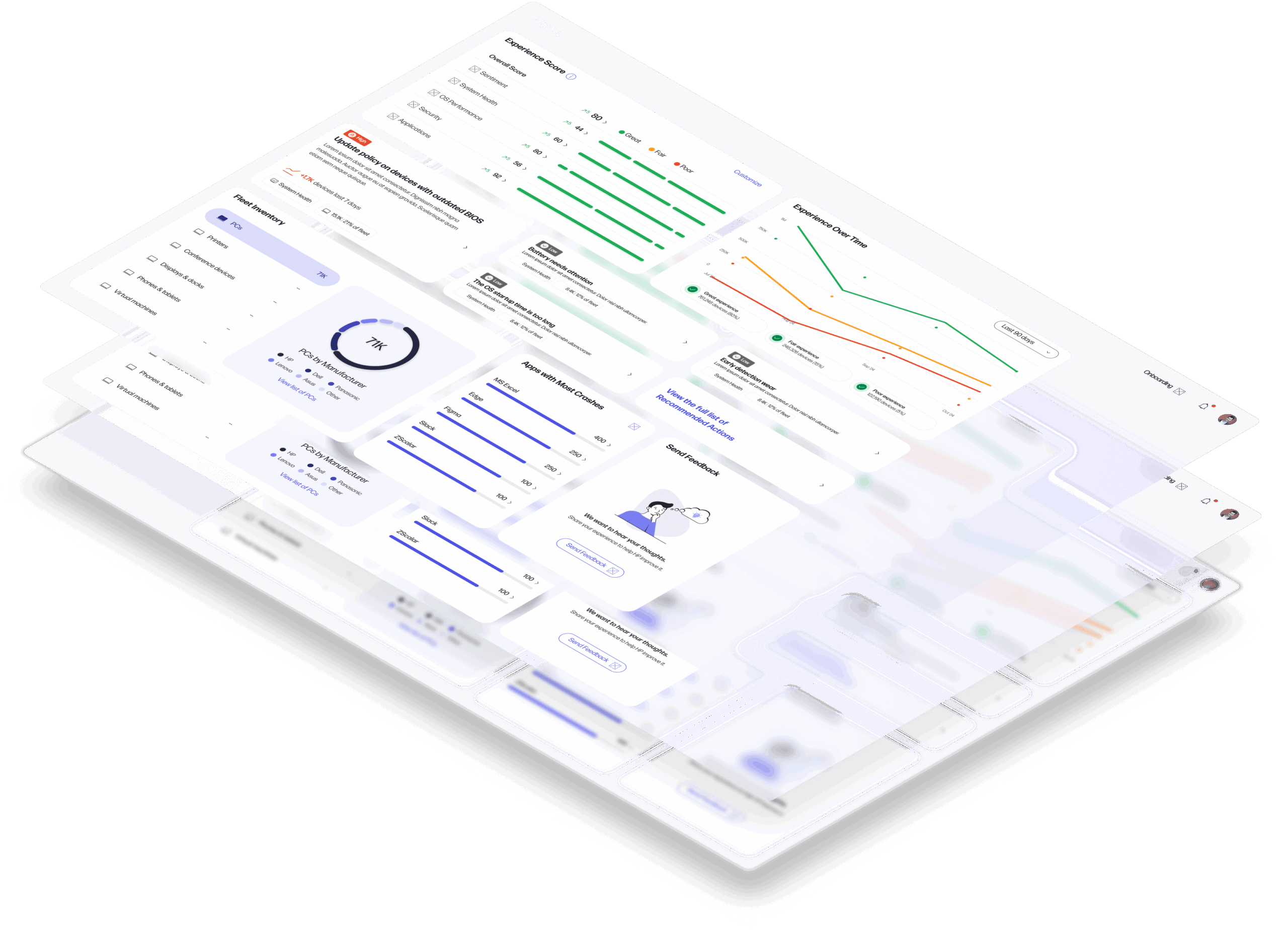 Image of the WXP platform UI