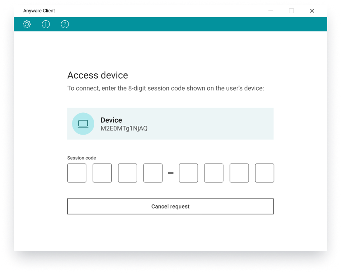 Access device